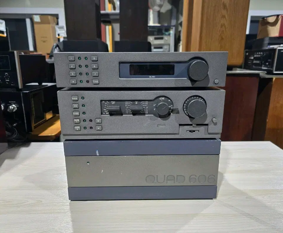 쿼드(QUAD) 606/44/FM4 파워/프리/튜너 세트 | 브랜드 중고거래 플랫폼